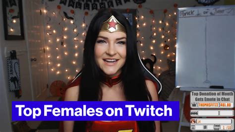 sexiest twitch streamers|Here Are 15 Amazing Women Streamers To Be。